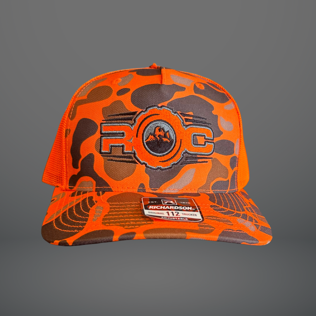 Orange Duck Camo
